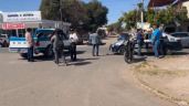 Foto ilustrativa de la nota titulada Hospitalizan a dos mujeres tras fuerte choque entre moto y camioneta en Pueblo Yaqui