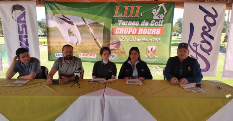 Golfistas ya hicieron su registro para el Torneo del Grupo Bours