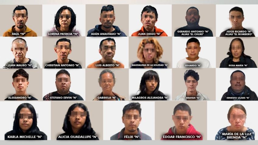 Desarticulan banda de extorsionadores en Guanajuato; 25 personas fueron arrestadas