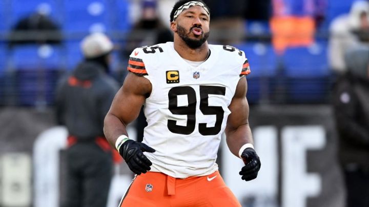 Los Browns le dan extensión récord por cuatro campañas a Myles Garrett