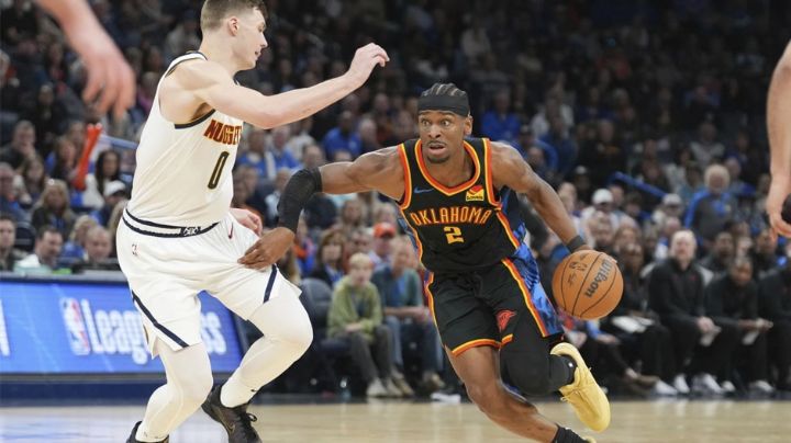 NBA: Gilgeous-Alexander anota 40 puntos y el Thunder supera a los Nuggets