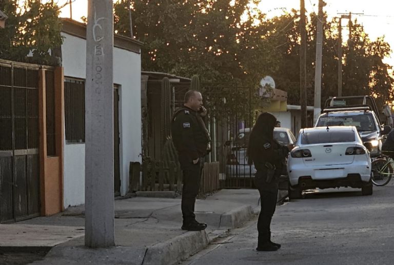Balacera en la colonia Valle Verde de Ciudad Obregón moviliza a las autoridades. Foto: Facebook