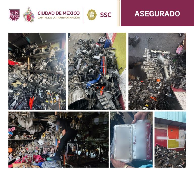 Robo de autopartes en CDMX