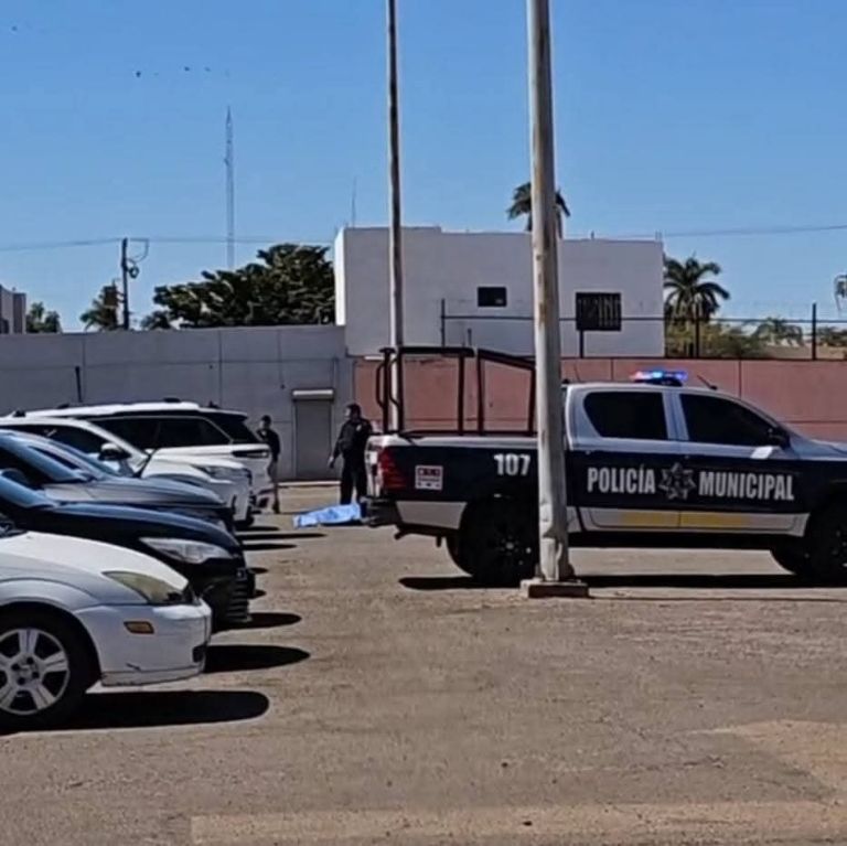 El lugar donde quedó el cuerpo de la víctima