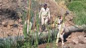 Foto ilustrativa de la nota titulada Reparan tubería de la CEA en Guaymas; sufrió afectaciones por incendio forestal