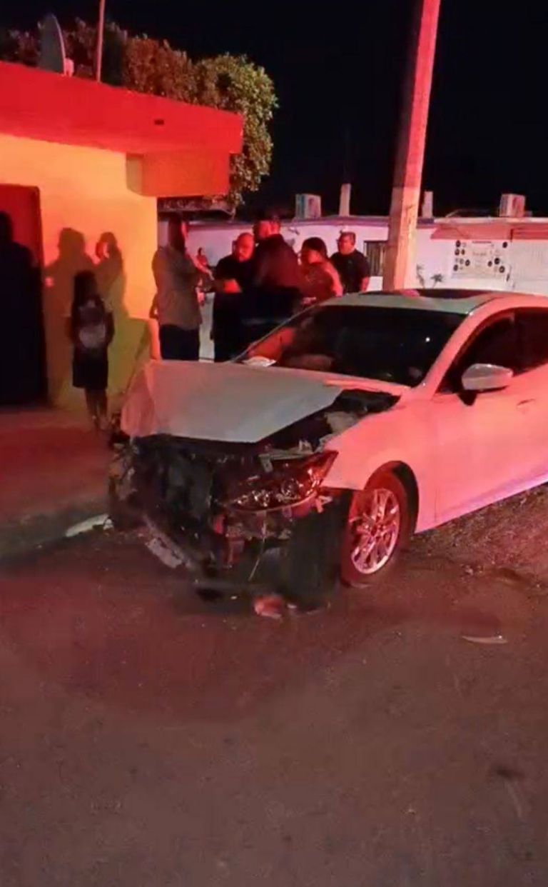 Autoridades se movilizaron por un accidente en Ciudad Obregón. Foto: Facebook