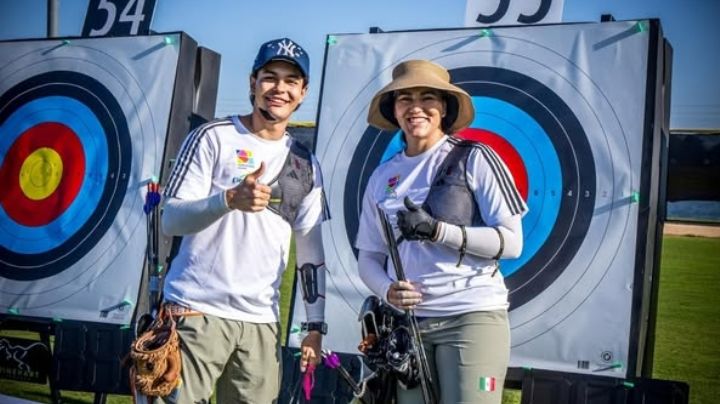 En la mira el oro: Ale Valencia y Matías Grande están en la final de la Copa Mundial de Tiro con Arco