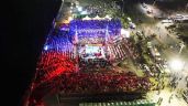 Foto ilustrativa de la nota titulada Función de boxeo prendió el malecón de Guaymas; estos fueron los encuentros