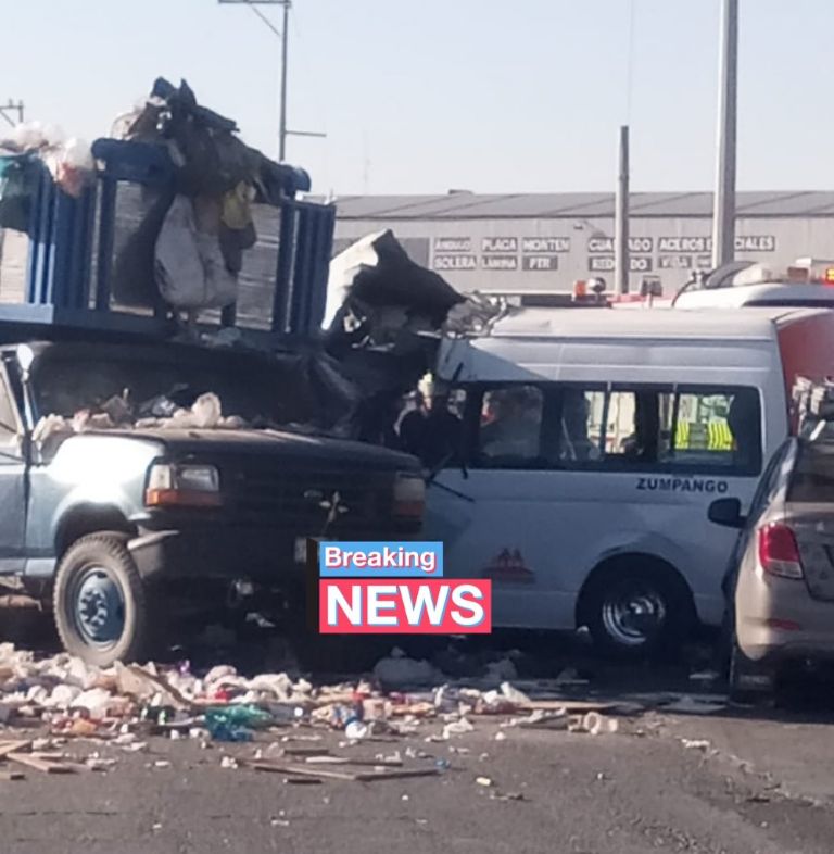 Accidente en Tecámac, Edomex, deja ocho muertos. Foto: Facebook
