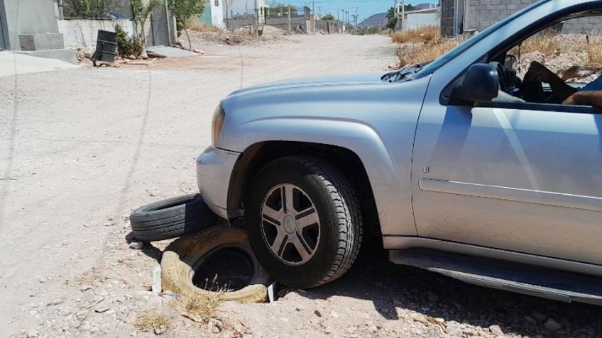 Guaymas: Alcantarillas destapadas en la colonia Centenario, un riesgo para los vecinos