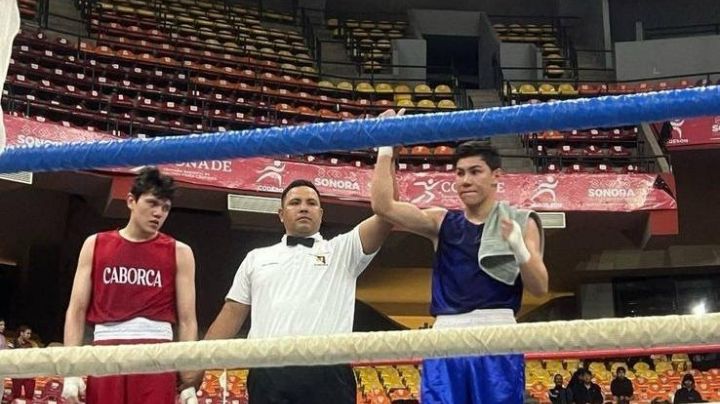 Alumno del Cobach quiere conquistar el Festival Olímpico Mexicano de Box 2025
