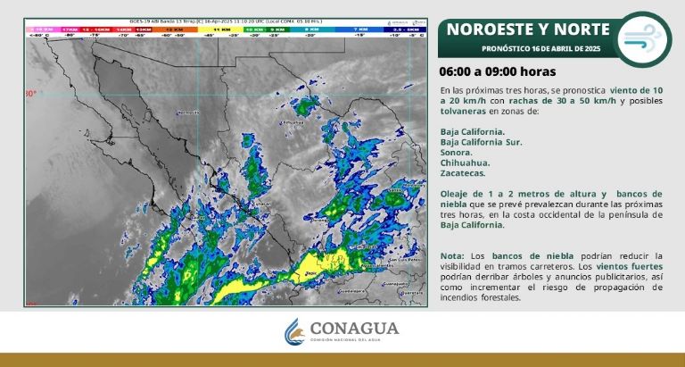 Miércoles caluroso y ventoso en Sonora: este es el pronóstico del clima