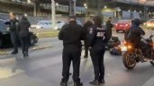 Foto ilustrativa de la nota titulada Fatal accidente en la Terminal 2 del AICM: Muere motociclista tras derraparse