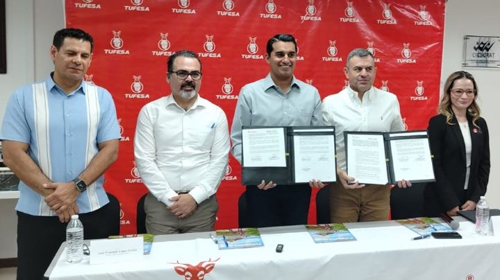 SEC Sonora firma convenio de colaboración con Tufesa en beneficio de trabajadores 