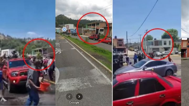 VIDEO: Pobladores de Huajúmbaro reciben a miembros del CJNG en Sábado de Gloria