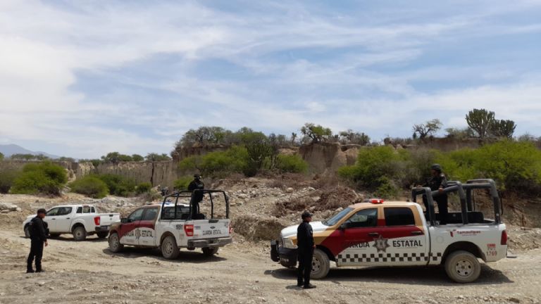 En el lugar también estuvieron presentes la Guardia Estatal de Tamaulipas