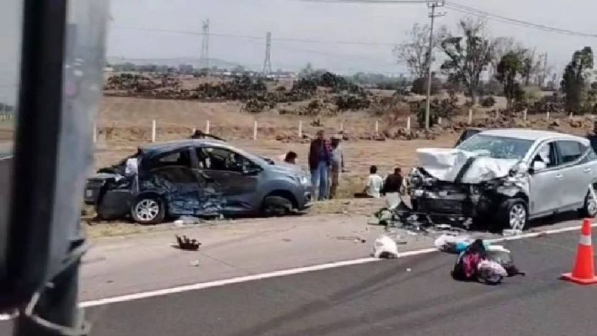 Fatal accidente deja cuatro muertos y cinco lesionados en carretera México-Tuxpan