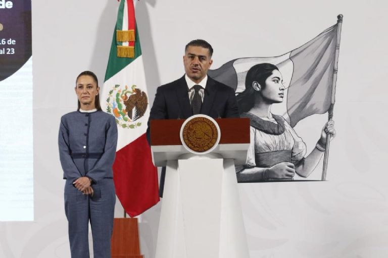 Harfuch compartió los resultados de la estrategia de seguridad Federal. Foto: Twitter