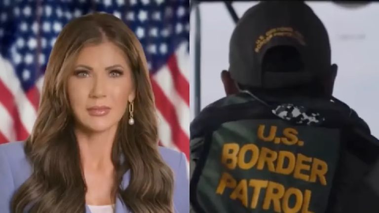 En este comercial se promueve la política migratoria del Gobierno de Estados Unidos