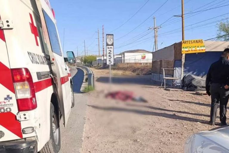 La víctima intentaba cruzar la calle cuando fue arrollada