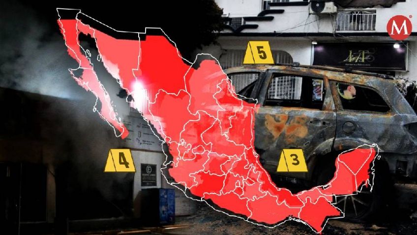 El Inegi compartió el listado de ciudades más inseguras para vivir en México