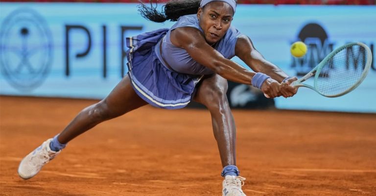 Gauff también remontó un primer set en contra
