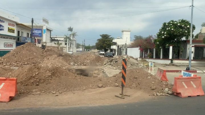 Oomapasn, rebasado por los problemas de drenaje colapsado en Navojoa