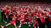Foto ilustrativa de la nota titulada La Premier League se pinta de rojo; el Liverpool golea y sella el título