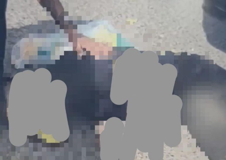 El hombre cayó al suelo tras ser agredido a tiros