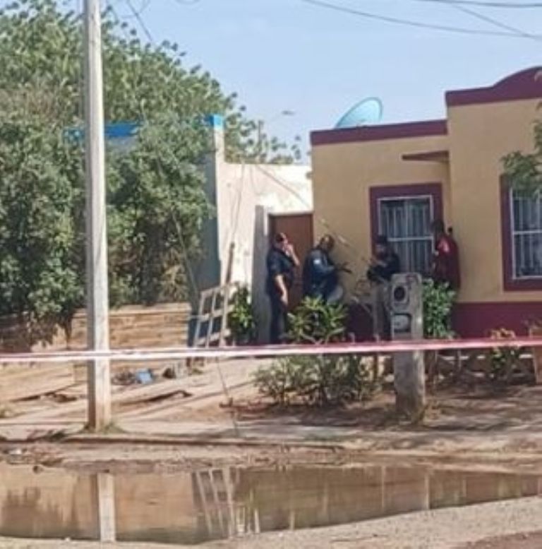 El domicilio donde sucedió el crimen