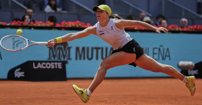 La polaca tuvo que emplearse a fondo