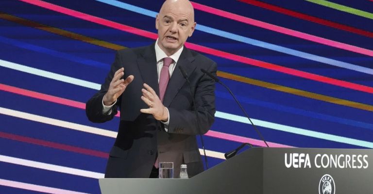 Infantino dio a conocer la noticia