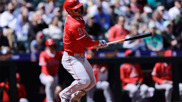 ¿Otra vez? Mike Trout se lesiona en la derrota de los Angelinos ante Marineros