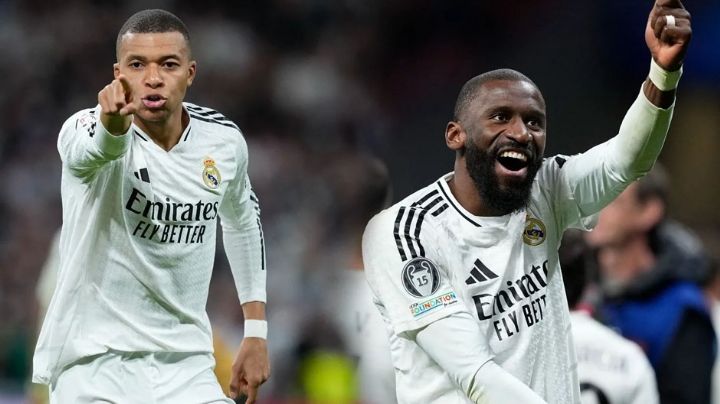 Mbappé y Rüdiger son multados por la UEFA, pero podrán jugar en la Champions