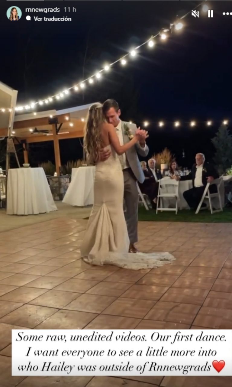 Conmovedora historia de la feliz pareja. / Créditos: Instagram