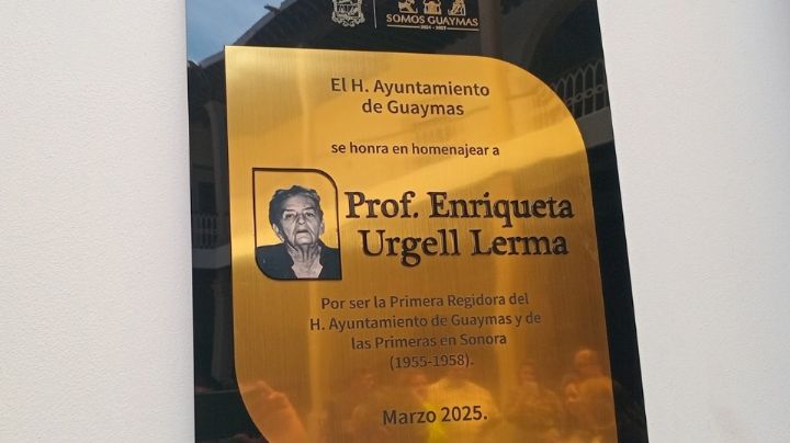 Rinden homenaje y reconocen a Enriqueta Urgell, primera regidora guaymense