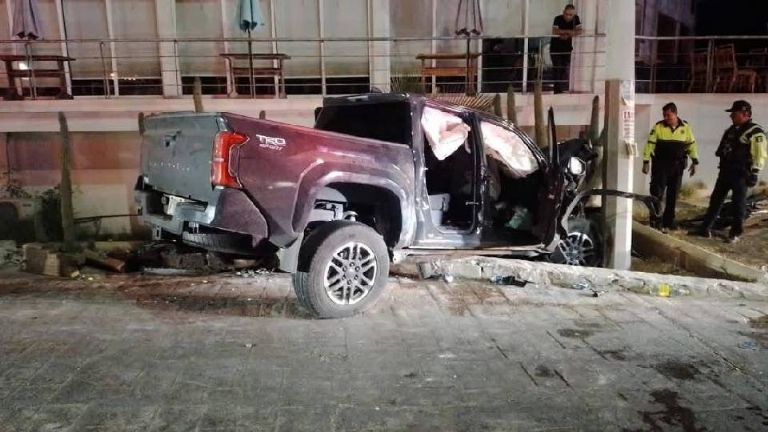 En el accidente se reportaron siete lesionados 