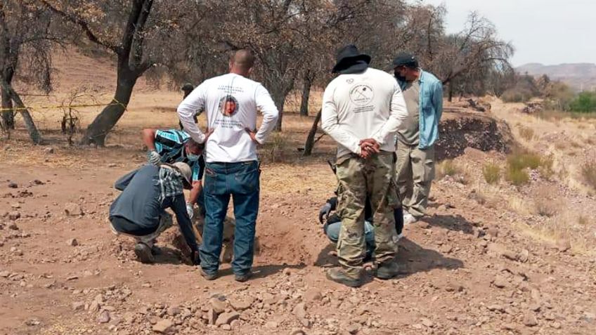Localizan en Nogales fosa clandestina con tres cuerpos; estas son sus características