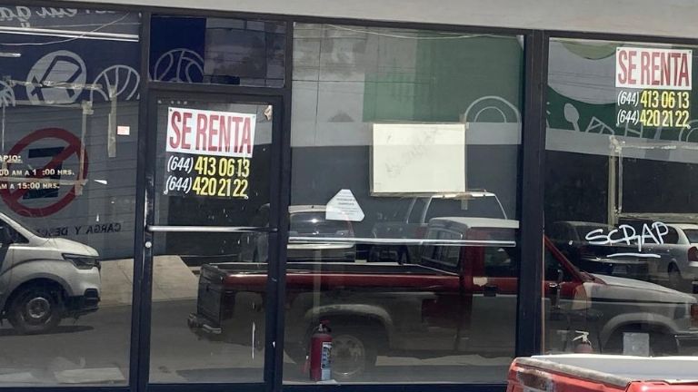 Muchos negocios han cerrado en Cajeme a causa de la crisis económica