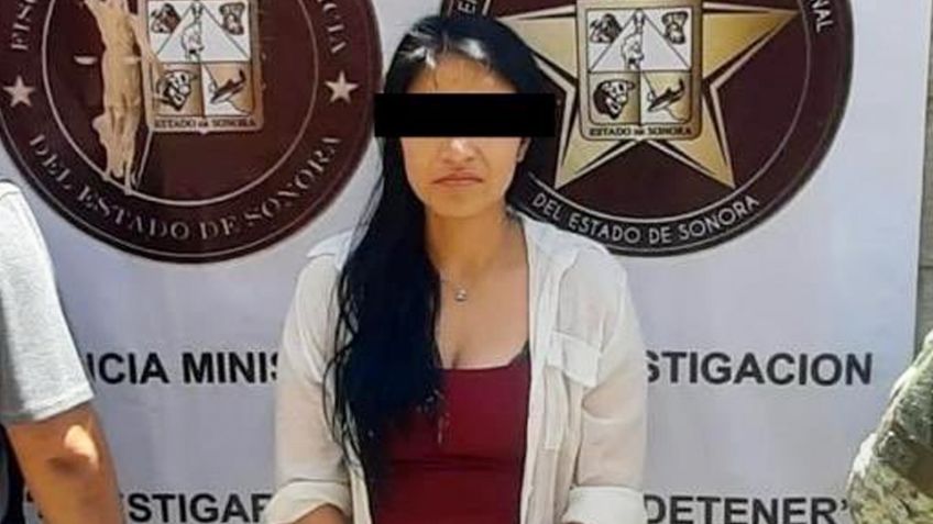 Detenida en Hermosillo: Ilse fue sorprendida con 10 envoltorios de cocaína y marihuana