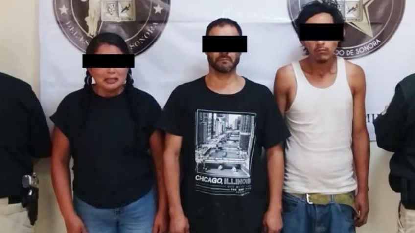 Caen tres presuntos 'tiradores' al norte de Sonora; llevaban 29 envoltorios de droga