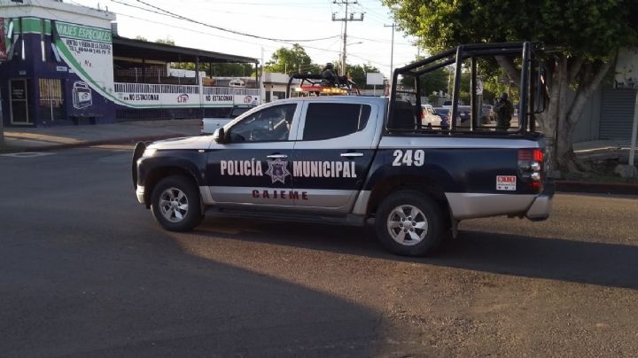 Policía y Marina detienen a hombre armado en pleno Centro de Ciudad Obregón