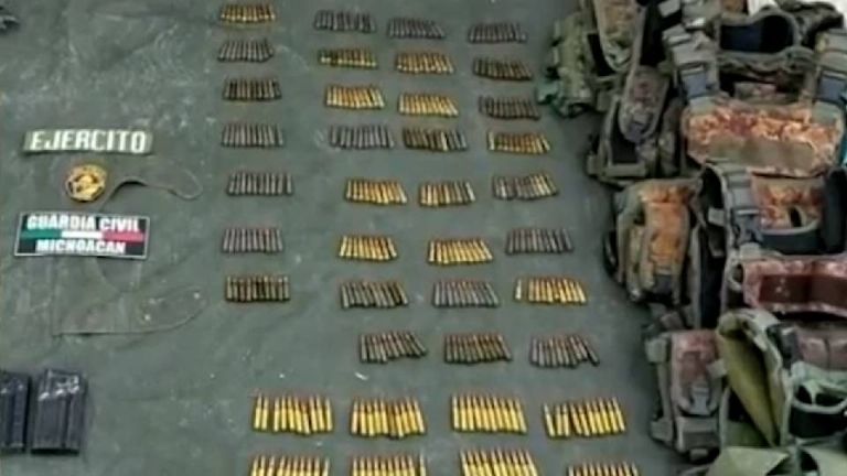 Ejército Mexicano repele agresión armada y detiene a 3 integrantes del Cjng en Michoacán