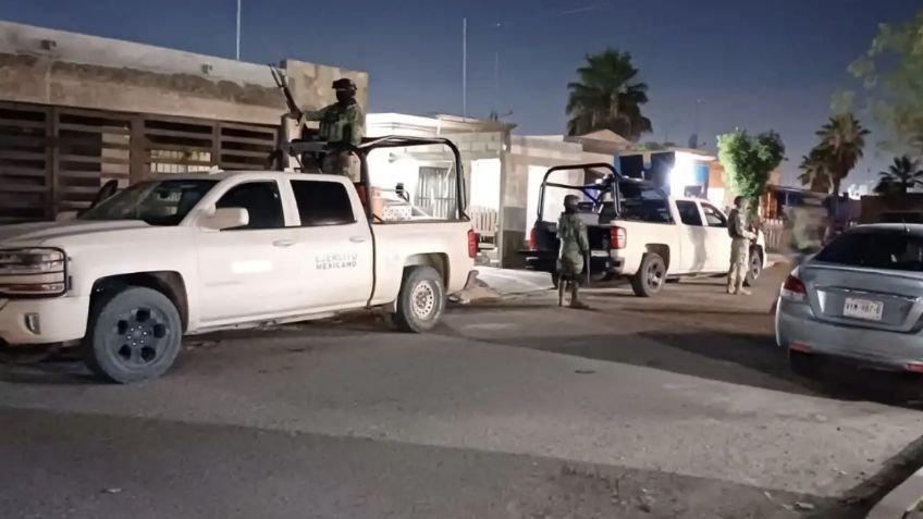 Código Rojo en Ciudad Obregón: Resguardan vivienda con presuntas armas del crimen organizado