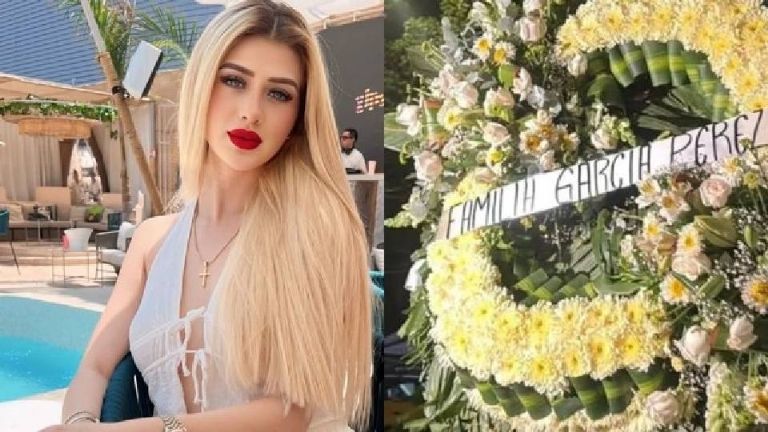 Tiktoker Valeria Márquez fue velada en un funeral privado y con seguridad en Jalisco