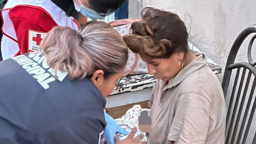 Hermosillo: Policías municipales asisten parto y brindan primeros auxilios a recién nacido