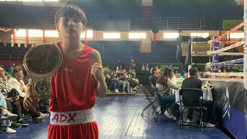 El pugilista cajemense Cristian Castro conquista torneo organizado por el 'Canelo Team'