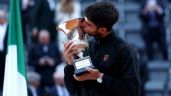 Foto ilustrativa de la nota titulada Carlos Alcaraz domina de nuevo a Jannik Sinner y se corona en el Abierto de Italia
