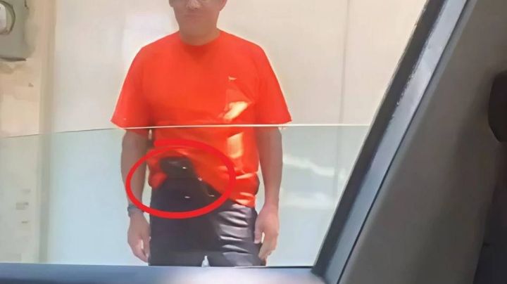 Hombre es apodado 'Lord Pistolón' en redes sociales por amenazar a un conductor en CDMX