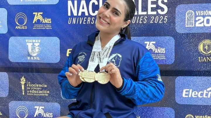 La cajemense Daphne Guillén conquista tres medallas en el Campeonato Nacional
